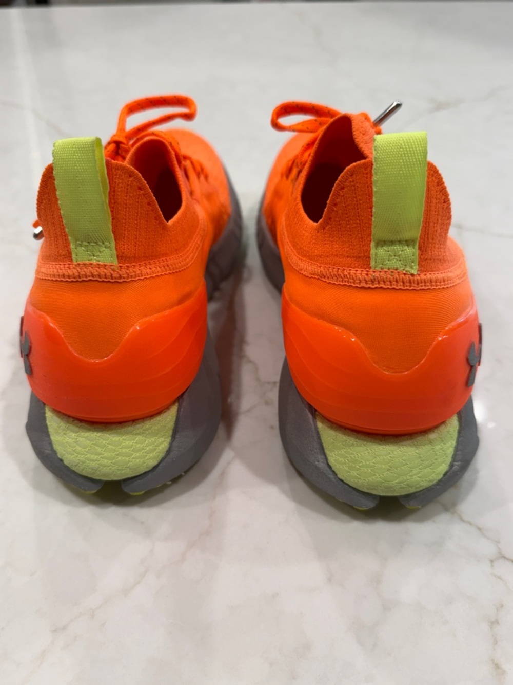 Under Armour EUC Mens HOVR Phantom RN Night Orange Sneakers Running Shoes - SZ 9 - Picture 4 of 11